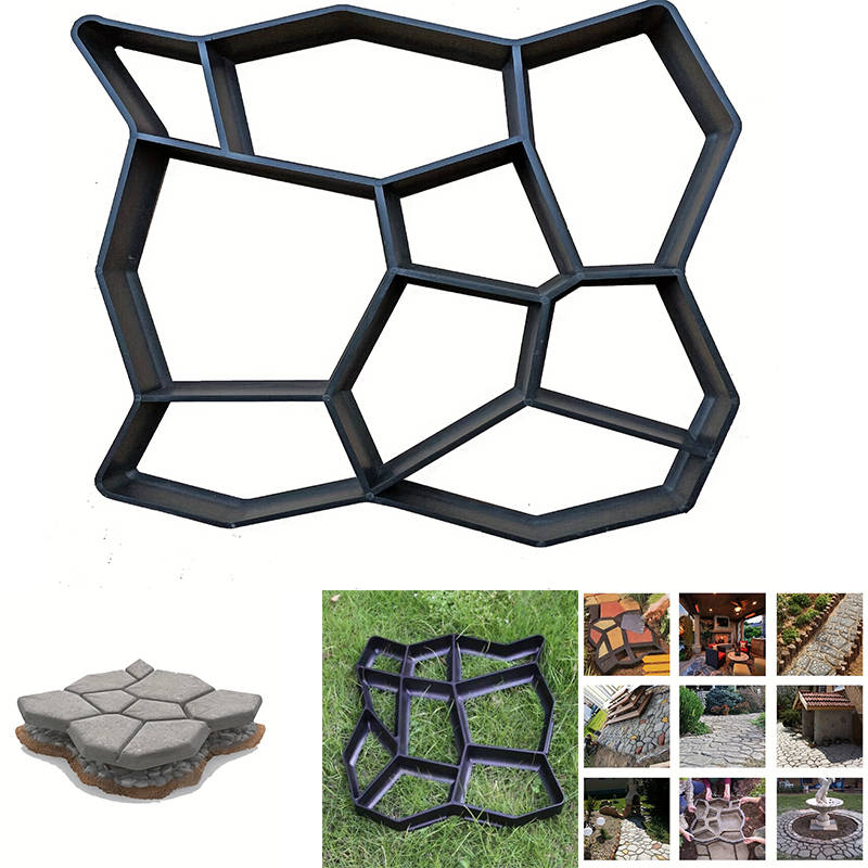 Beautiful And Convenient Floor Tile, Cement, Granite Plastic Mold, Rural Concrete Paving Mold