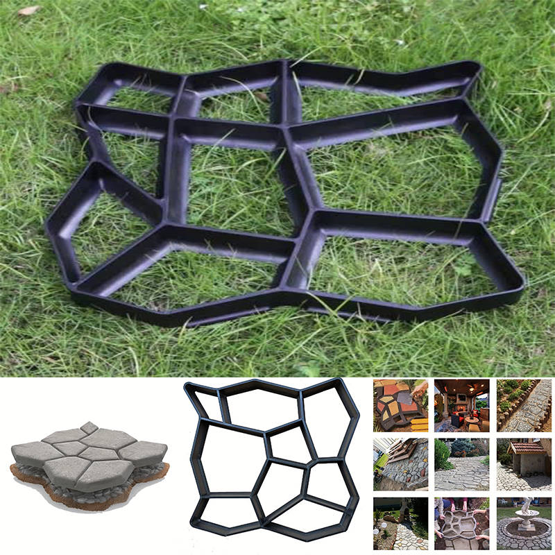 Beautiful And Convenient Floor Tile, Cement, Granite Plastic Mold, Rural Concrete Paving Mold