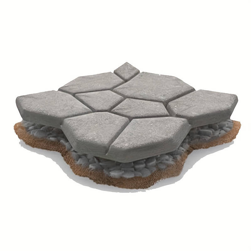 Beautiful And Convenient Floor Tile, Cement, Granite Plastic Mold, Rural Concrete Paving Mold