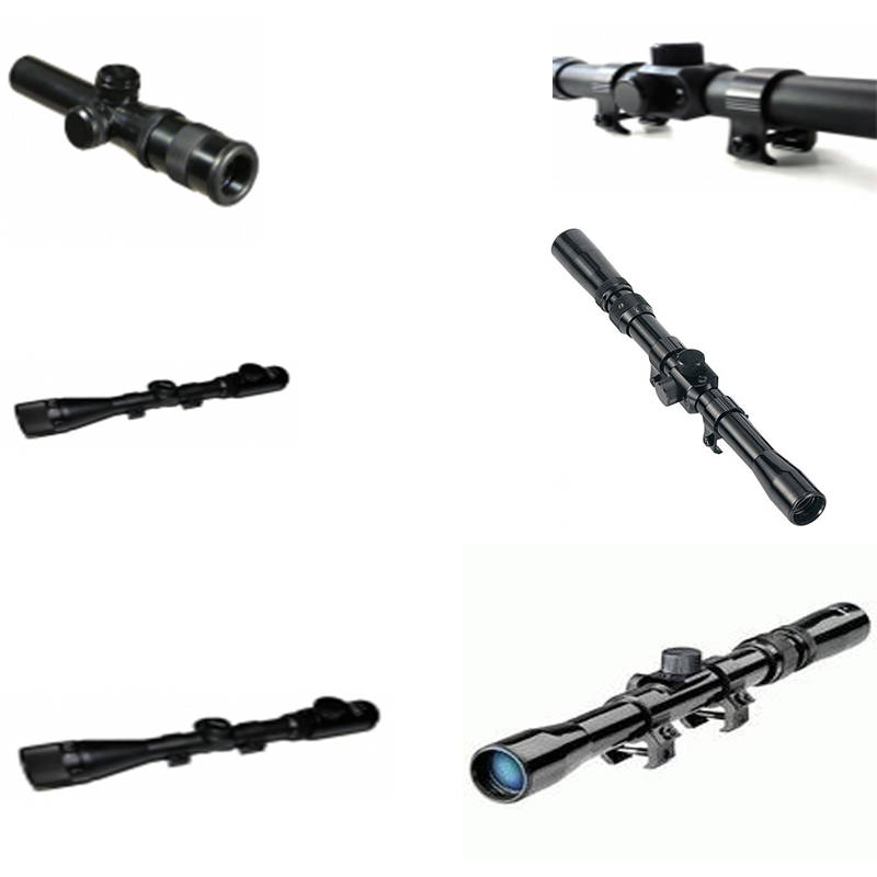 Accurate Rifle Scope For 22 Caliber Rifles And Airsoft Guns 4 X 20mm