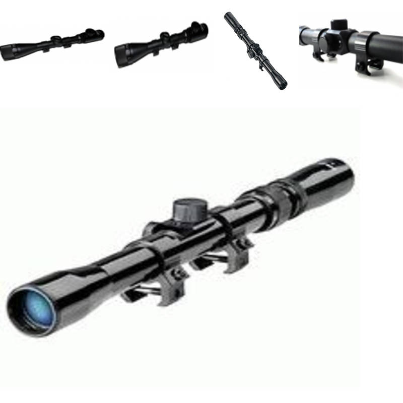 Accurate Rifle Scope For 22 Caliber Rifles And Airsoft Guns 4 X 20mm