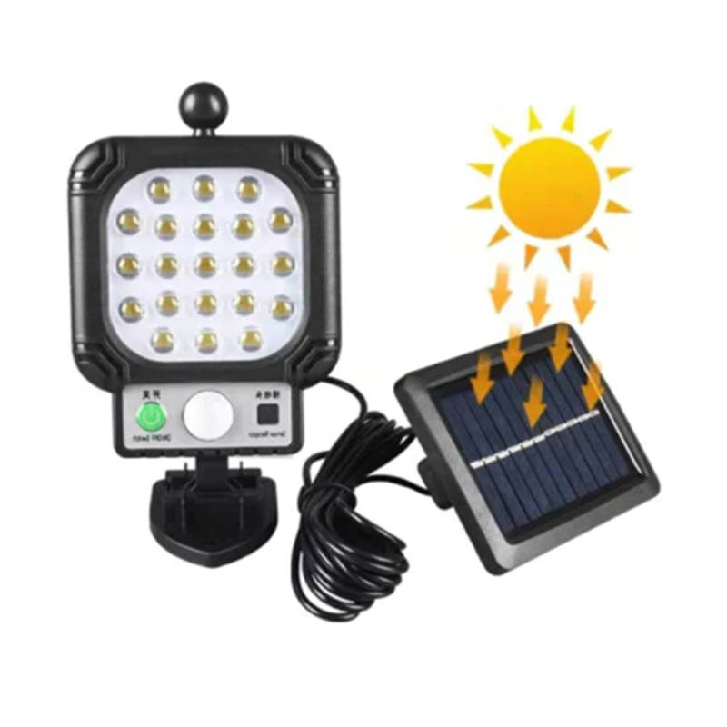 Convenient And Beautiful Solar Light Outdoor Led Human Body Sensor Light Home Garden Light