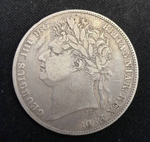 GB 1823 GEORGE 111 SILVER 2/6