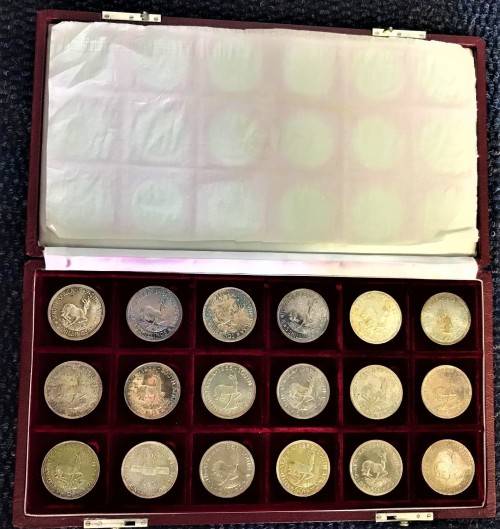 SA COMPLETE SET OF PROOF CROWNS - RARE!!!!