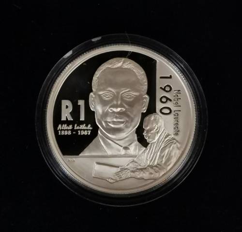 RSA 2005 LUTHULI PROOF SILVER RAND - RARE!