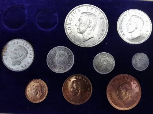 1952 SHORT PROOF SET IN ORIGINAL BOX