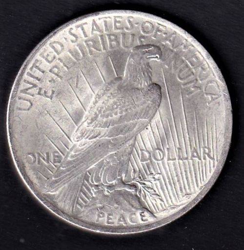 1923 PEACE SILVER DOLLAR