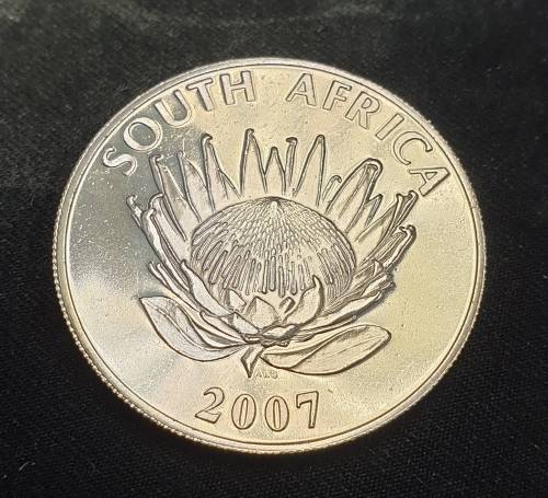 RSA 2007  NELSON MANDELA UNC SILVER RAND