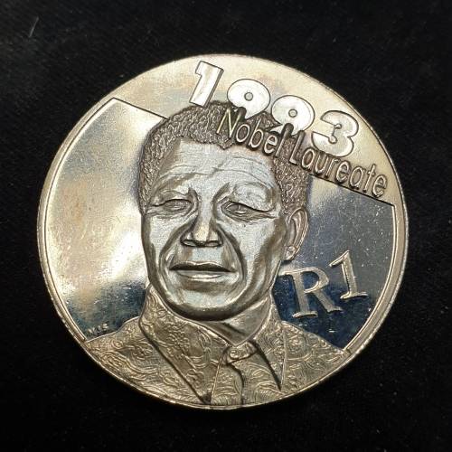 RSA 2007  NELSON MANDELA UNC SILVER RAND