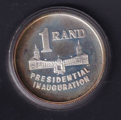 1994  R1 SILVER INAUGURATION IN CAPSULE