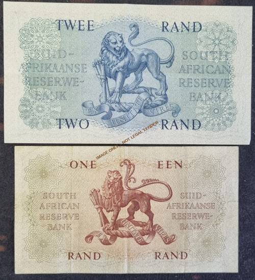 RISSIK BANKNOTE COLLECTION X 2 NOTES