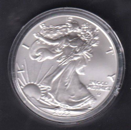 2022 USA SILVER LIBERTY  DOLLAR - IN CAPSULE