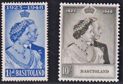 BRITISH COMMONWEALTH 1948 SILVER WEDDING #1 - GREAT MNH LOT!
