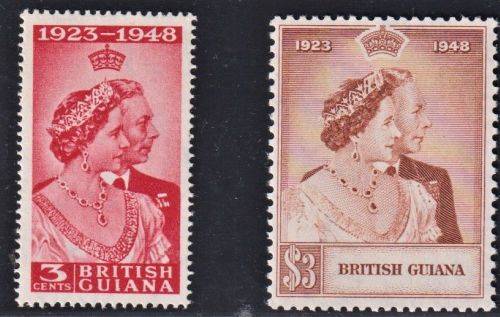 BRITISH COMMONWEALTH 1948 SILVER WEDDING #1 - GREAT MNH LOT!