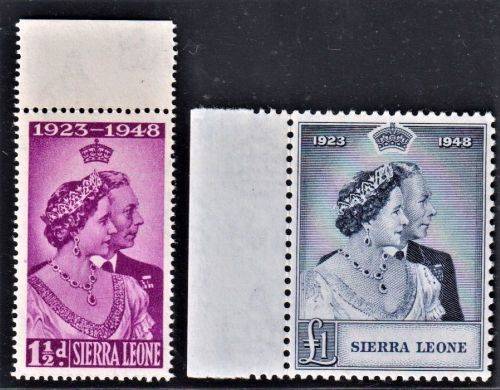 BRITISH COMMONWEALTH 1948 SILVER WEDDING #7 - GREAT MNH LOT!