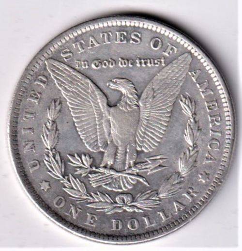 1890 Morgan Silver Dollar