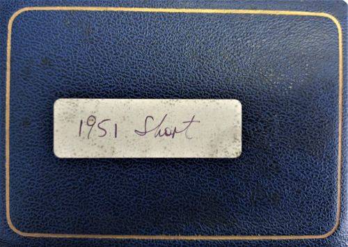 1951 SHORT PROOF SET  -  IN ORIGINAL BOX