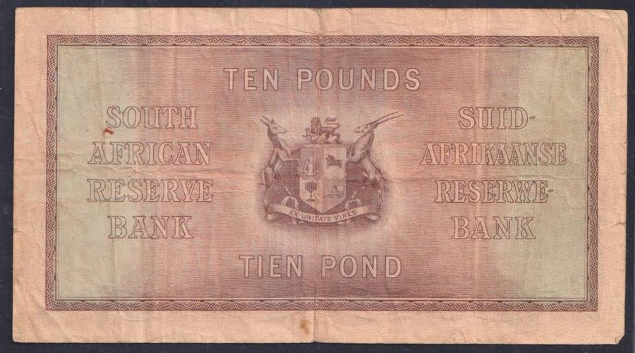 1943 POSTMUS -  10 POUND NOTE
