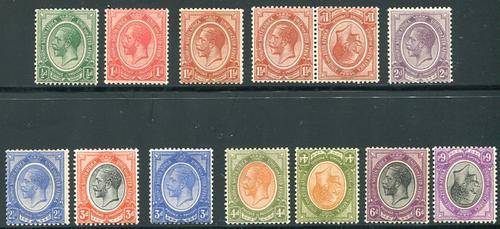 SA 1913 KINGSHEADS SUPERB UNMOUNTED MINT!