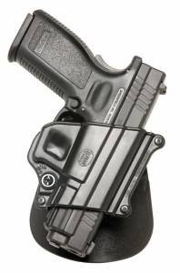 FOBUS Standard Paddle Holster for Walther PPQ, FN49, Taurus Millenium PT140 (Pro models refer  (HK1)