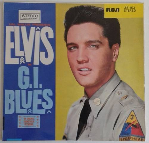 Elvis Presley - GI Blues LP EX + COVER EX
