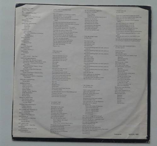 John Lennon and Yoko Ono - Double Fantasy LP VG + Crazy R1 Start !!