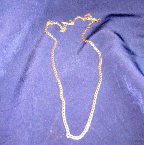 9k yellow Gold Curb Chain