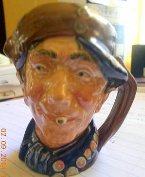 Pearly Boy (Blue Buttons) Royal Doulton Character Jug