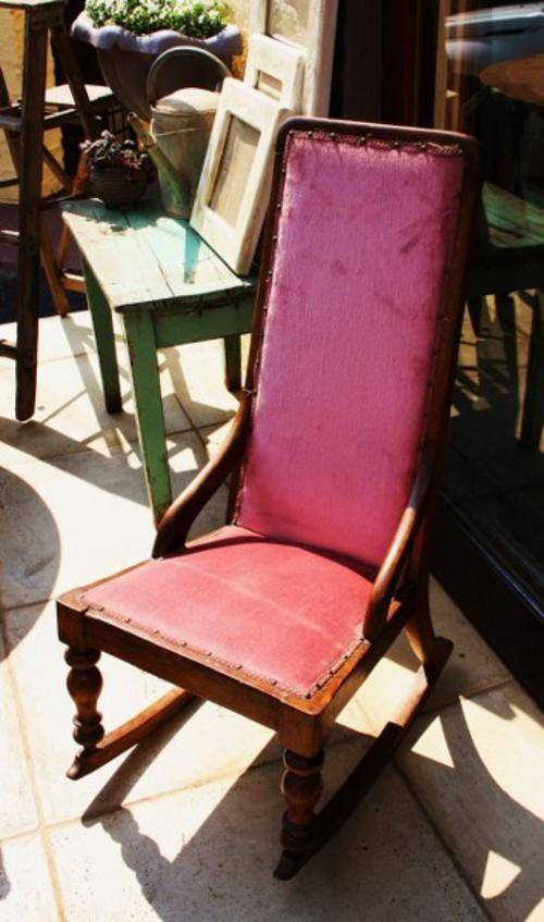 ~ Victorian Rocking Chair (C1880) ~