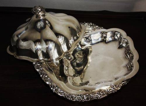 *** 3 Piece Silver Serving Dish ***