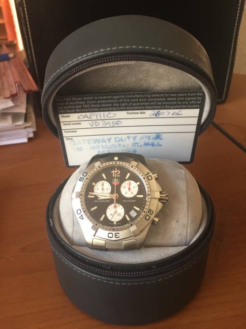 TAG HEUER AQUARACER