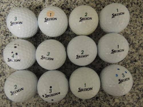 Srixon Soft Balls as seen in picture