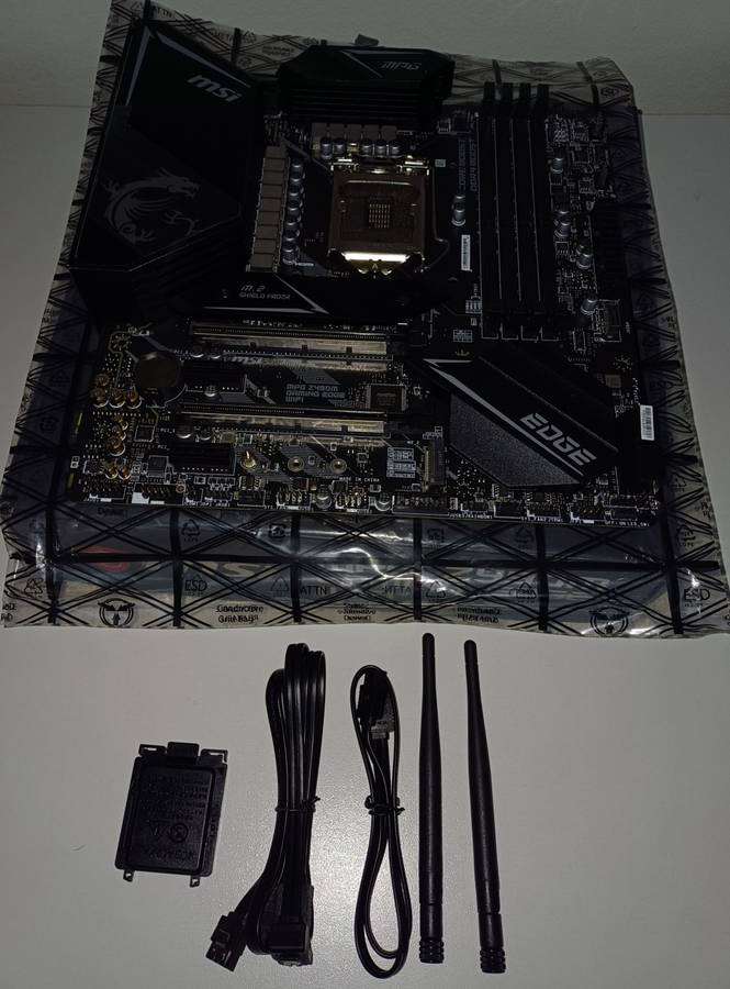 MSI MPG Z490M GAMING EDGE WIFI (LGA 1200) 10th & 11th Gen Motherboard