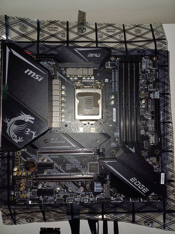 MSI MPG Z490M GAMING EDGE WIFI (LGA 1200) 10th & 11th Gen Motherboard