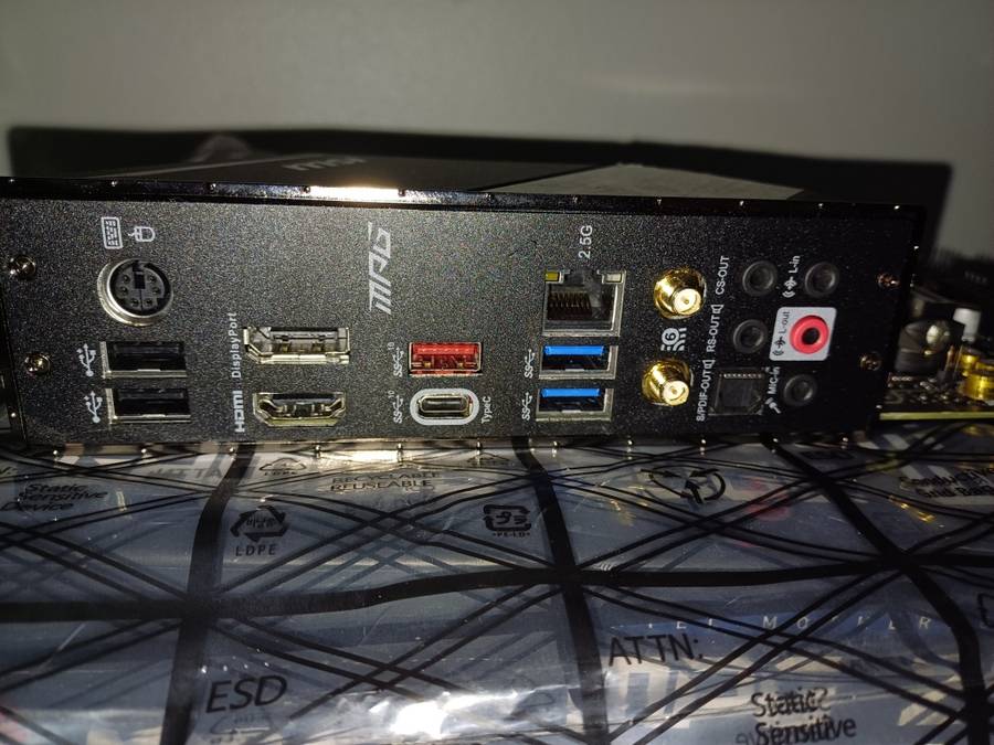 MSI MPG Z490M GAMING EDGE WIFI (LGA 1200) 10th & 11th Gen Motherboard