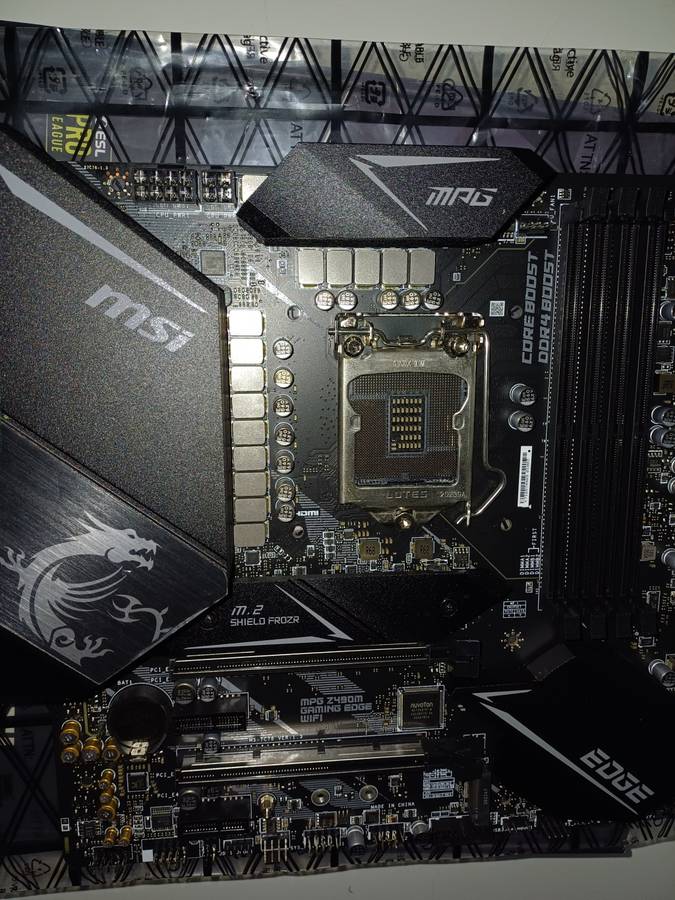 MSI MPG Z490M GAMING EDGE WIFI (LGA 1200) 10th & 11th Gen Motherboard