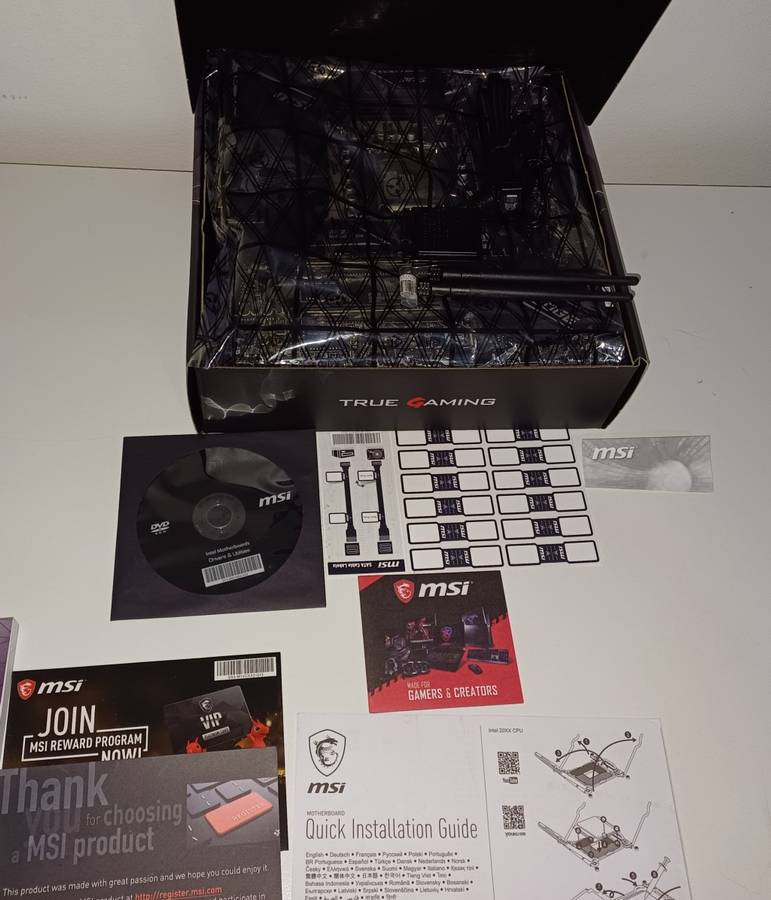 MSI MPG Z490M GAMING EDGE WIFI (LGA 1200) 10th & 11th Gen Motherboard