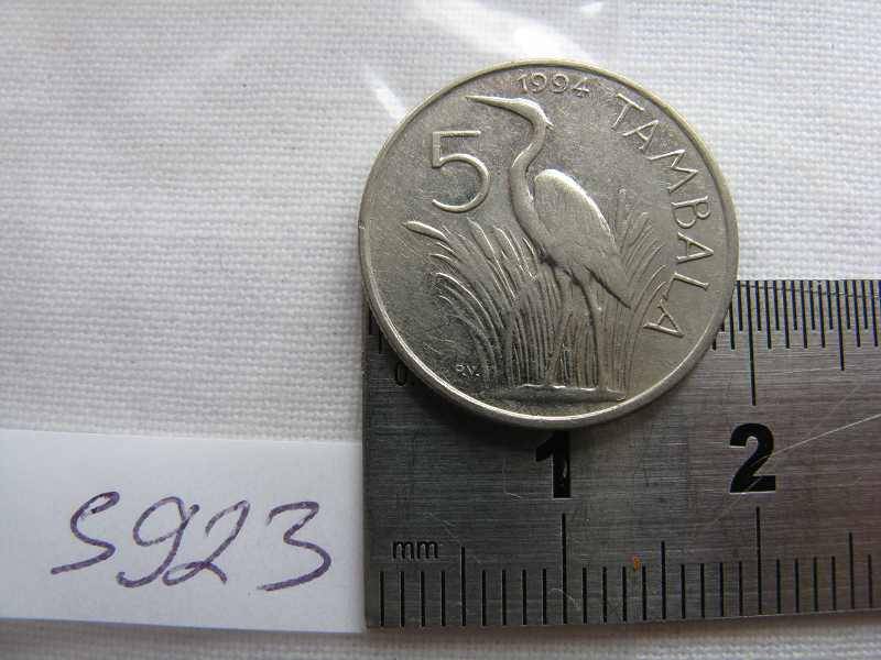 MALAWI 5 TAMBALA 1994.