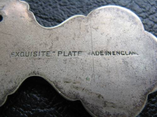 Vintage DURBAN bookmark, exquisite plate, made in England.