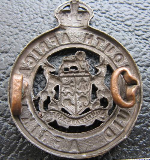 South African Army badge (Kings Crown)