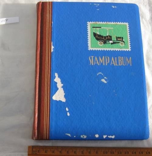 Stamp album.