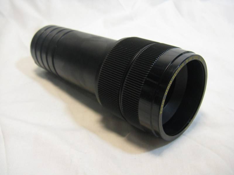 KODAK VARIO-RETINA PROJECTOR LENS, S-AV1000, 70-120mm.