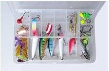 Fishing Lures Set including tackle box (80 pcs)