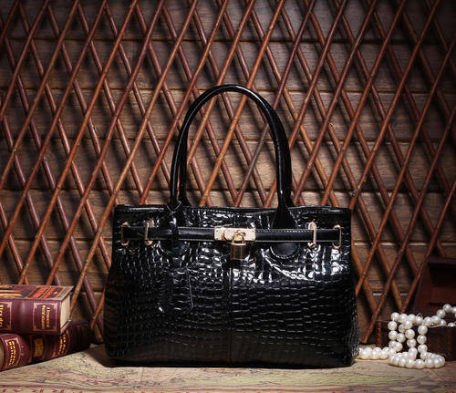 Fashion Leather Handbag (Black)