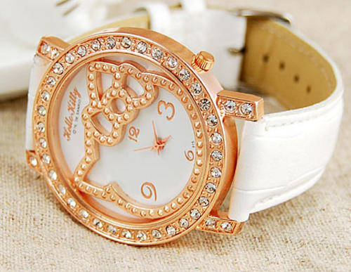 Hello Kitty Watch (White)