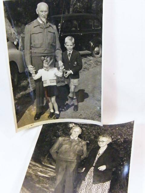Pair of vintage large size photos of Jan Smuts