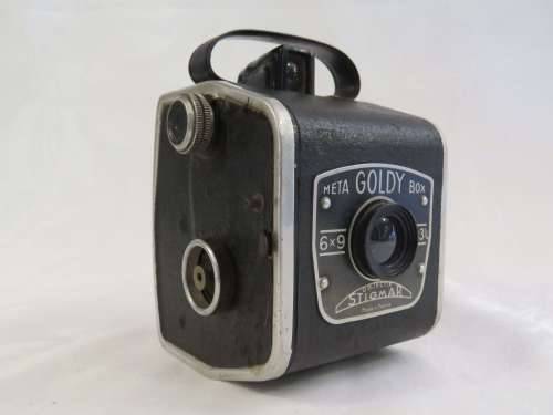 Goldstein Meta Goldy box camera 6x9 Objectif Stigmar