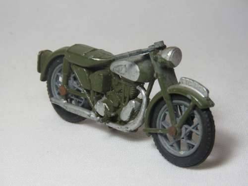Vintage Military Die-cast motorcycle - TTC147 - Left handle missing - BIGBIGSALE