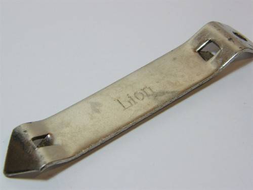 Vintage Lion beer bottle opener