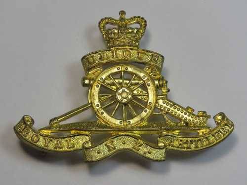 New Zealand Royal Artillery cap badge